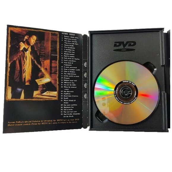 Fallen DVD 1998 Movie Thriller Denzel Washington & John Goodman Warner Bros 1998 - Picture 3 of 3